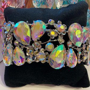 Glitter & Sparkle Upscale Collection Crystal Bracelet (Stretch)